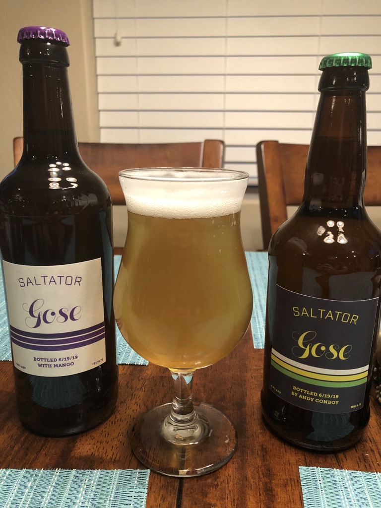 Mango Gose Kettle Sour Recipe Mr. Small Batch Brewer
